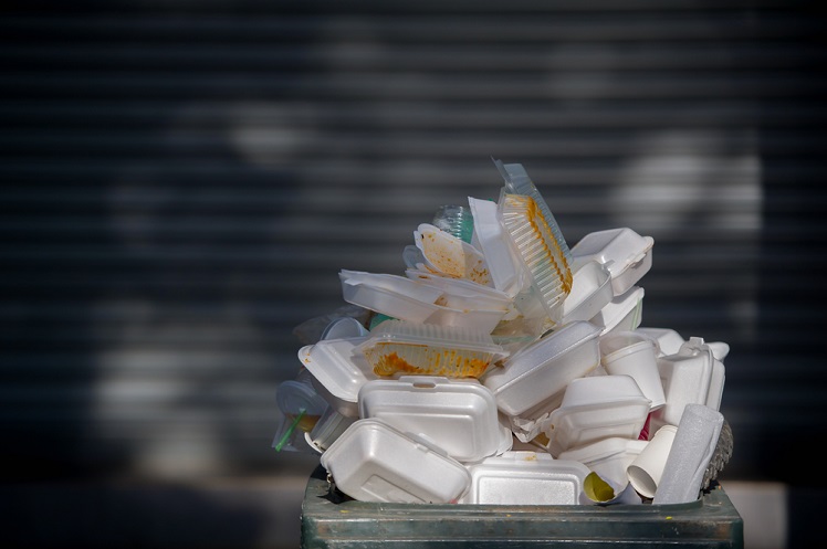 Dispose of Styrofoam™ Blocks Right