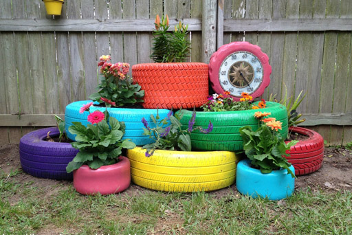 recycle tires ideas