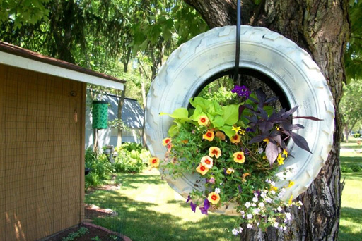 recycle tires ideas