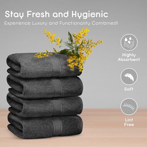 Luxury Bamboo Towels - Hypo Allergenic, Skin Friendly Bath Towels – Allure  Bath Fashions