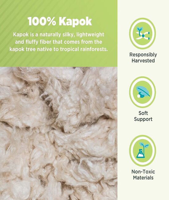 Kapok silk cotton is a great eco-friendly amigurumi stuffing